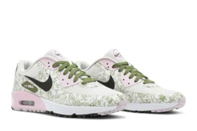 Pre-owned Nike Air Max 90 Nrg Golf Space Cu9980-100 In Sail/pink Foam/asparagus/newsprint