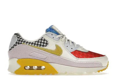 Pre-owned Nike Air Max 90 Patchwork (women's) Sneakers In Sail/doll/lobster