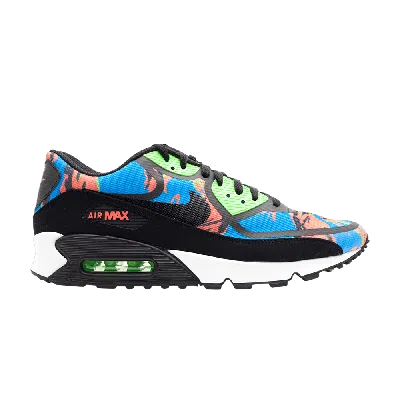 Pre-owned Nike Air Max 90 Prem Tape 'color Camo' In Blue