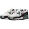 Nike Air Max 90 Premium Sneaker In Phantom/burgundy Crush/green