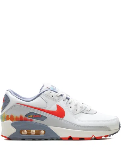 Nike Air Max 90 Premium Sneakers In White