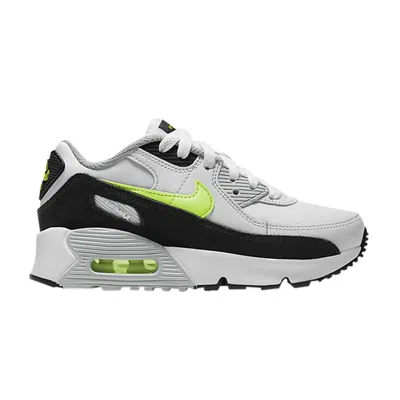 Pre-owned Nike Air Max 90 Ps 'white Hot Lime' | Kid's Size 3