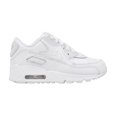 Pre-owned Nike Air Max 90 Ps 'white Wolf Grey' | Kid's Size 11.5