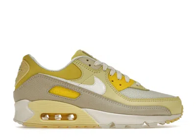 Pre-owned Nike Air Max 90 Recraft (women's) Sneakers In Lemon/sail/bone In Multi