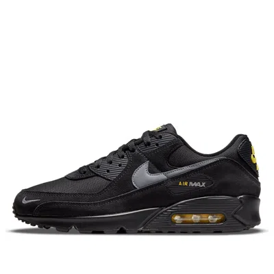 Nike Air Max 90 'reflective Swoosh - Black Yellow Strike'