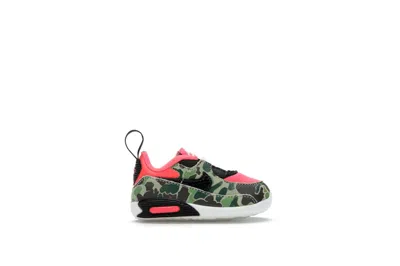 Pre-owned Nike Air Max 90 Reverse Duck Camo Sneakers In Infrared/black/dark Sage