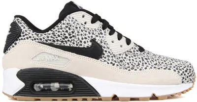 Pre-owned Nike Air Max 90 Safari (2009) (women's) Sneakers In White/black/gum Light Brown In Multi
