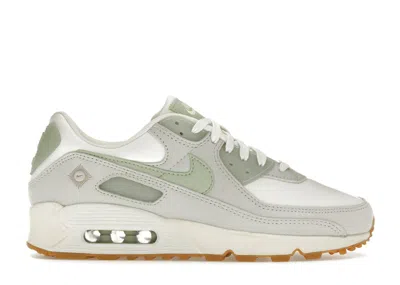 Pre-owned Nike Air Max 90 Se Australia (women's) Sneakers In Sail/guava Ice/luminous Green