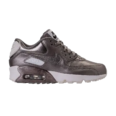 Pre-owned Nike Air Max 90 Se Gg 'metallic Pewter' In Silver