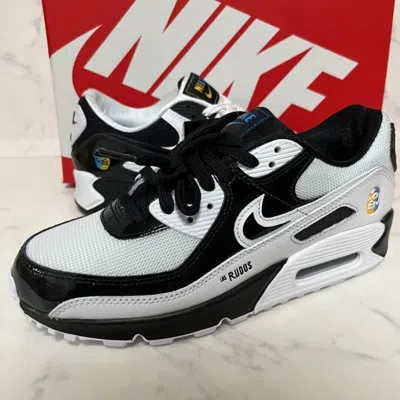 Pre-owned Nike Air Max 90 Se Lucha Libre Dm6178-010 Men's In Black