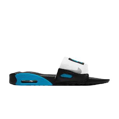 Pre-owned Nike Air Max 90 Slide 'black Laser Blue'