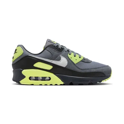 Nike Air Max 90 'smoke Grey Light Lemon Twist' Men's Shoes In Gray