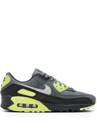 Nike Air Max 90 "smoke Grey/light Lemon Twist" Sneakers In Gray