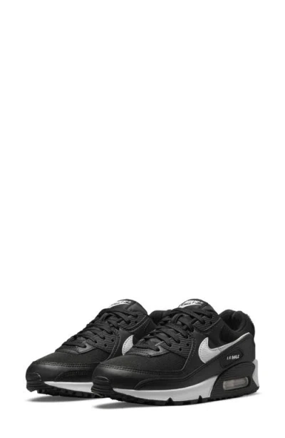 Nike Air Max 90 Sneaker In Black/white-black