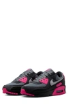 Nike Air Max 90 Sneaker In Cool Grey/hyper Pink/black