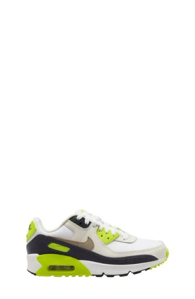 Nike Air Max 90 Sneaker In White/khaki/cyber
