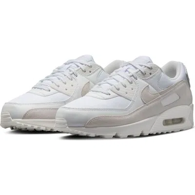 Nike Air Max 90 Sneaker In White/photon Dust