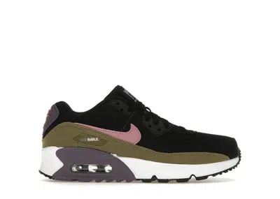 Pre-owned Nike Air Max 90 Sneakers In Black/pilgrim/canyon Purple In Multi