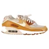 Nike Air Max 90 Sneakers In Caramel Nylon And Leather In Brown