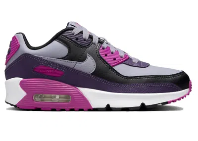 Pre-owned Nike Air Max 90 Sneakers In Cement Grey/black/dark Raisin In Multi