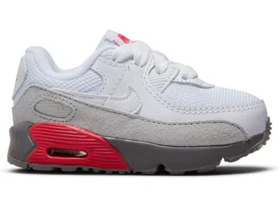 Pre-owned Nike Air Max 90 Sneakers In White/light Silver/flat Pewter