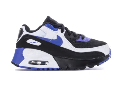 Pre-owned Nike Air Max 90 Sneakers In White/persian Violet/black