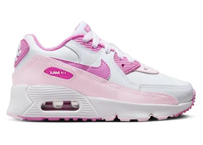 Pre-owned Nike Air Max 90 Sneakers In White/pink Foam/playful Pink