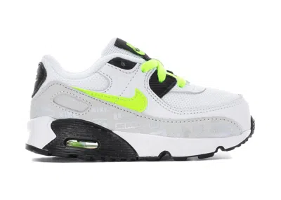 Pre-owned Nike Air Max 90 Sneakers In White/volt/black