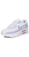 Nike Air Max 90 Sneakers White/wolf Grey/hydrangeas In White/wolf Grey/hydrangeas