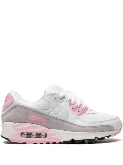 Nike Air Max 90 "soft Pink" Sneakers In White