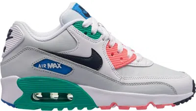Pre-owned Nike Air Max 90 South Beach Sneakers In White/obsidian/pure Platinum In Multi