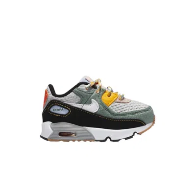 Pre-owned Nike Air Max 90 Td 'swoosh Compass' | Green | Infant Size 10