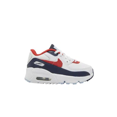 Pre-owned Nike Air Max 90 Td 'usa Denim' | White | Infant Size 5