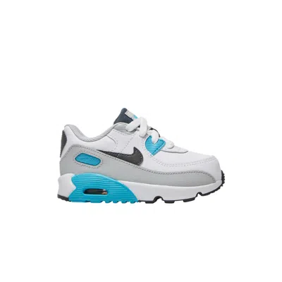 Pre-owned Nike Air Max 90 Td 'white Chlorine Blue' | Infant Size 5