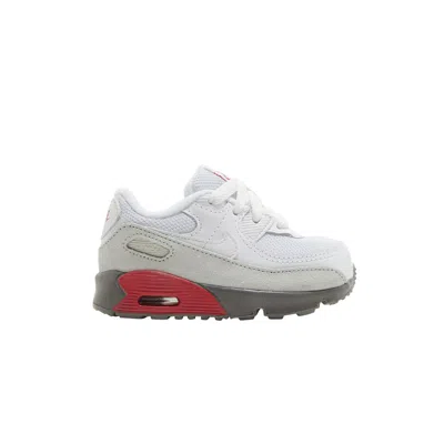 Pre-owned Nike Air Max 90 Td 'white Flat Pewter' | Infant Size 5