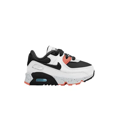 Pre-owned Nike Air Max 90 Td 'white Turf Orange Speckled' | Infant Size 4