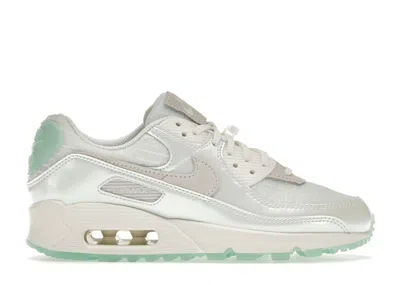Pre-owned Nike Air Max 90 The Future Is Clear (women's) Sneakers In Sail/light Violet/summit White