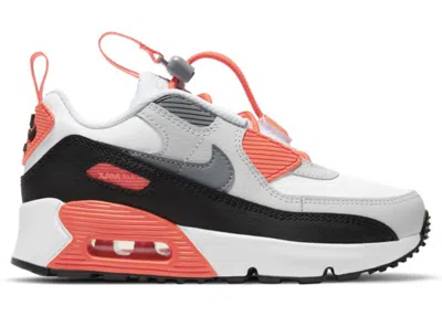 Pre-owned Nike Air Max 90 Toggle Infrared Sneakers In White/neutral Grey/black In Multi