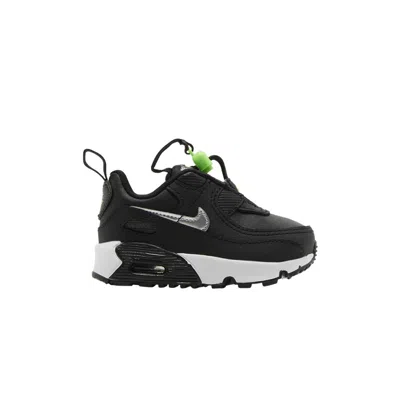 Pre-owned Nike Air Max 90 Toggle Td 'black Chrome' | Infant Size 7
