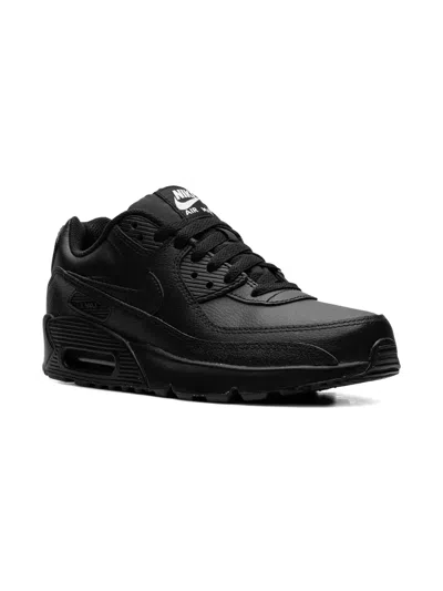 Nike Kids' Air Max 90 Low-top Sneakers In Black
