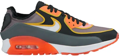 Pre-owned Nike Air Max 90 Ultra 2.0 Si Total Crimson (women's) Sneakers In Cool Grey/light Bone/black