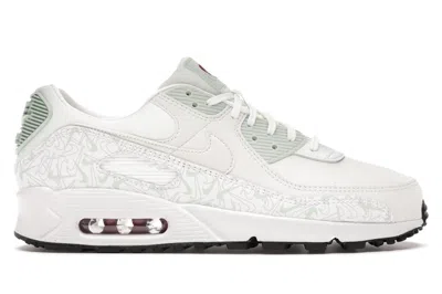 Pre-owned Nike Air Max 90 Valentine's Day (2020) (women's) Sneakers In Summit White