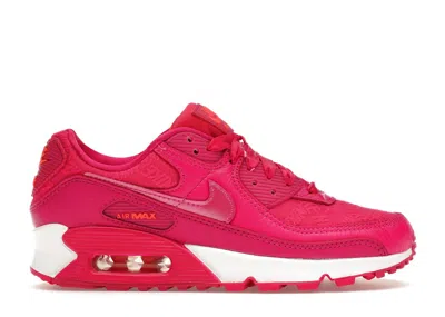 Pre-owned Nike Air Max 90 Valentine's Day (2022) (women's) Sneakers In Pink Prime/active Pink/bright Crimson In Multi