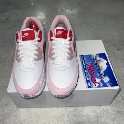 Pre-owned Nike Air Max 90 Valentine's Day Love Men's Size 14/new/ Fast Shippping In White
