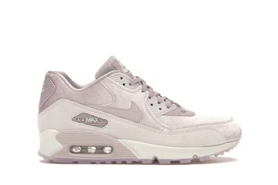 Pre-owned Nike Air Max 90 Velvet (women's) Sneakers In Particle Rose/vast Grey