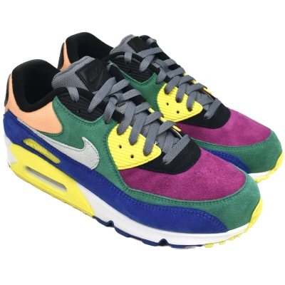 Pre-owned Nike Air Max 90 Viotech Multicolor Suede Men's Sneakers 10 2019 Ds Authentic