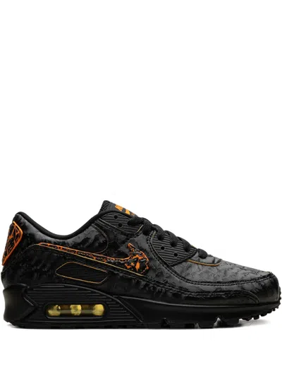 Nike Air Max 90 "volcano" Sneakers In Black