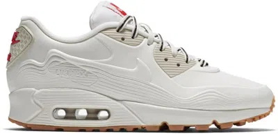 Pre-owned Nike Air Max 90 Vt Tokyo (women's) Sneakers In White/light Beige Chalk/velvet Brown