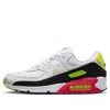Nike Air Max 90 White/black/volt/rush Pink Men's Low Shoe In White