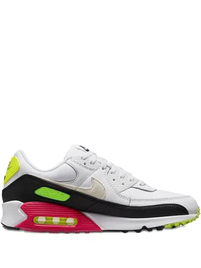 Nike Air Max 90 "white/black/volt Rush Pink" Sneakers